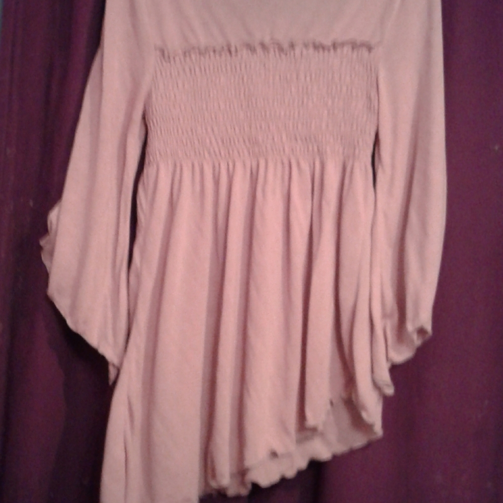 Nwot blush pink baby dollndress - Picture 6 of 7